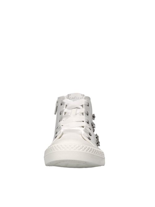Sneakers in tessuto e strass GAELLE | GV0005T BIJOUXBIANCO